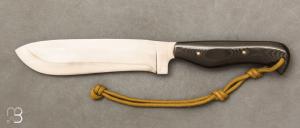 Couteau de camp Kamps custom par Fred Perrin