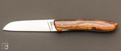Folding pocket knife L08 with pistachio handle by Perceval REF HB_1894