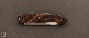  Couteau de poche Consoli 402 line marron