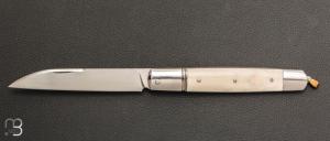   Couteau " slipjoint " par Grégory Picard - RWL-34 et cerf sambar