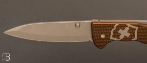  Couteau suisse Victorinox " Evoke Alox Série Limitée 2024 Terra Brown " 0.9415.L24