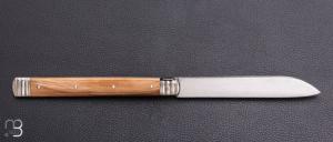    Couteau " Grand Marquis " par Mathieu Herrero - Ivoire de mammouth et lame en XC100