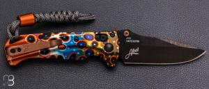    Couteau Mini ADIRA™ aluminium édition limitée #131 par BENCHMADE -  BN18065BK_ABEL2