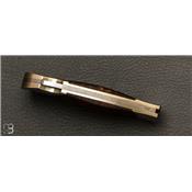 Couteau Böker Sollingen - Junior Scout Spearpoint Curly Birch Damascus - 111920DAM
