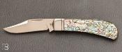 Couteau "    Lanny's Clip    " abalone de Case - 154CM