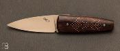 Couteau de poche Sgian Dubh bois de fer par Andrea Paravicini