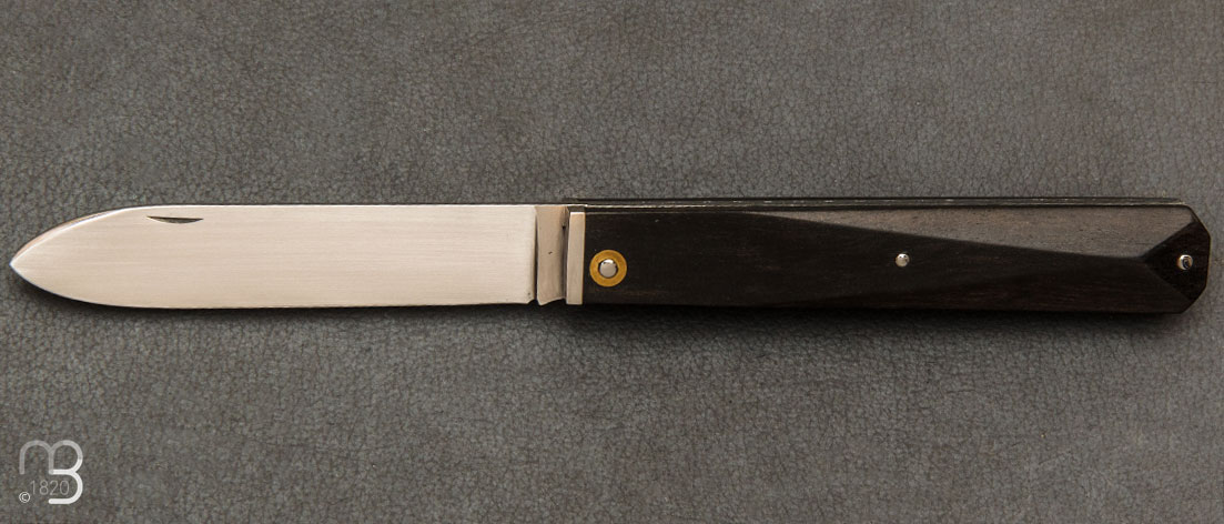 Couteau de Glenn Guillou - Ebene de macassar - N680
