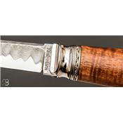 Couteau fixe nordique par Kaj EMBRETSEN - Damas et Koa