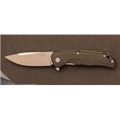 Carbon fiber T.R.E. FC folding knife