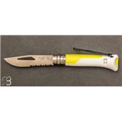 Couteau Opinel n°8 Outdoor Fluo Jaune