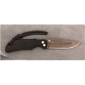 Couteau de cou le Bowie pliant G10 Noir