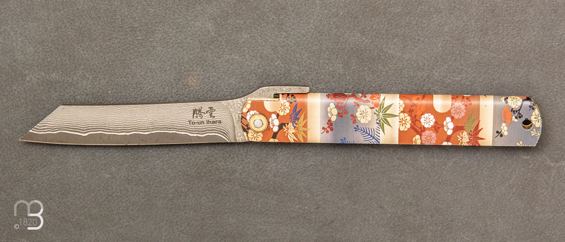 Momiji higonokami folding knife