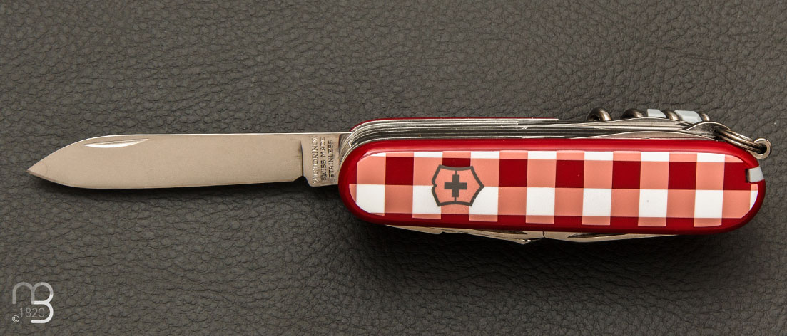 Couteau Suisse Victorinox Swisschamp- Série Limitée VICHY rouge - 50 exemplaires