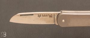  Couteau " Vulpis " de poche Fox - Titanium et lame en M390 -  FX-VP108TI