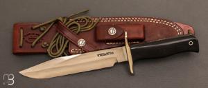 Couteau "  Attack N°14 - 7 1/2" par Randall - Micarta noir