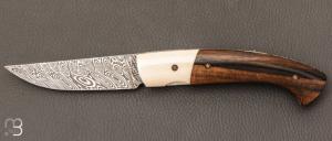    Couteau " 1515  " collection " Masaï " par Manu Laplace - Ebène du Cameroun