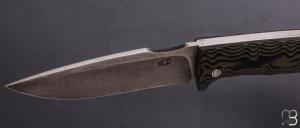    Couteau " Apocalypto " par Pierre Henri Monnet et Laurent Gaillard - G10 et 90McV8