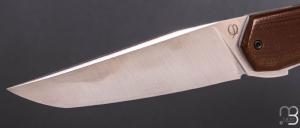   Couteau " Axiome" de Lucas Gilbert - Atelier Fèvre - G10 et lame en 14C28
