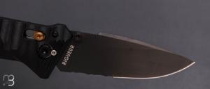 Couteau pliant C.A.C. " MN400 Forces Sous-Marine " Marine Nationale - PA6 FV noir