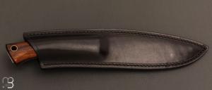  Couteau Droit "plate semelle" par Jean Paul SIRE - Bois de fer et C130