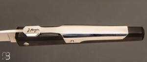  Couteau de poche Facette 10 cm par J. Mongin - Corne noire