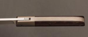    Couteau "  Fructis Lag " custom de Stéphane Espi - Micarta WW2 et lame en RWL34