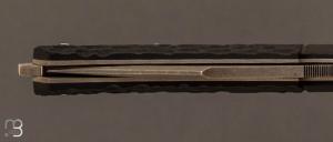   Couteau  " Fury " custom par David Breniere - Elmax et G10 toxifié