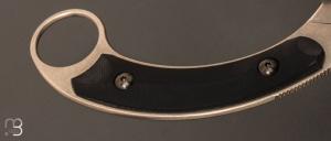 Couteau Kalinou Karambit noir par Bastinelli Knives