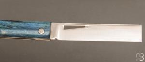   Couteau " L'Olonnois " de L'atelier du capitaine - Hêtre échauffé stabilisé