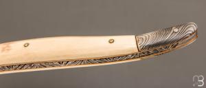 Couteau Laguiole 16 CM par Jean-Pierre Suchéras - Mammouth et RWL34
