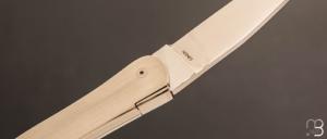 Couteau " Laguiole Hermès " de poche par Eloi Pernet - Maillechort