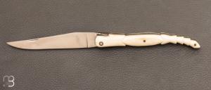 Couteau  "  Laguiole " custom de David Dauvillaire - Manche en os