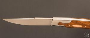   Couteau " Lock back " par Bastien Toubhans - Atelier Beau Merle