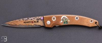   Couteau "Fujin N°001" Limited Edition 25ème anniversaire par Mcusta