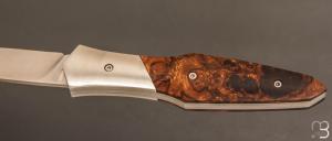   Couteau " Magna Pinna " fait main par Laraud Blade  - Bois de fer et 14C28