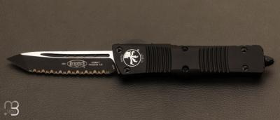 Couteau Automatique Microtech - Combat Troodon T/E Tactical Full Serrated 144-3T