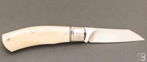    Couteau " Native " par Aleksandr Vetrov - Micarta / M390