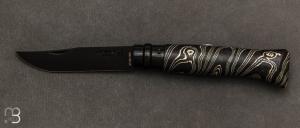 Couteau Opinel N08 200 ans Maison Berthier - Srie limite - Lame Noire