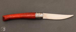 Couteau Opinel effilé N°8 inox padouk - Nouvelle Version