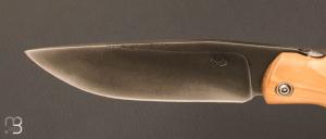  Couteau  "  Piémontais " par Mickael Moing - If et 100Cr6