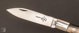 Couteau de poche Roquefort Corne de bélier par Arto