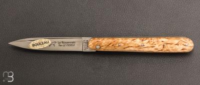   Couteau "Rouennais" de poche par Le Fidèle - Bouleau