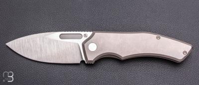   Couteau " Scout F3.5 " par Griffin Company Knives - Titane et lame en Magnacut