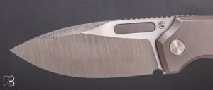   Couteau " Scout F3.5 " par Griffin Company Knives - Titane et lame en Magnacut