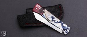    Couteau Douk-Douk "Sons of Douk-Douk®" lame Higonokami thème Art Japonais