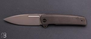    Couteau " Speedster WE21021B-1 " WE KNIFE - Gray Titanium et CPM 20CV