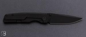  Couteau " Sweeney V2" par Bergblades Knives - N°36/60 - Titane et lame en Magnacut