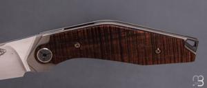  Couteau " Sweetbeat " custom par Thierry Savidan - Koa et CPM 154CM