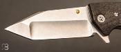 Couteau " Tank Flipper Tanto " custom par Allen Elishewitz