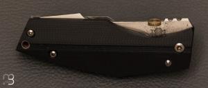 Couteau " X-CA Frame Lock " custom par Torpen Knives - Jérôme Hovaere - G-10 et N690